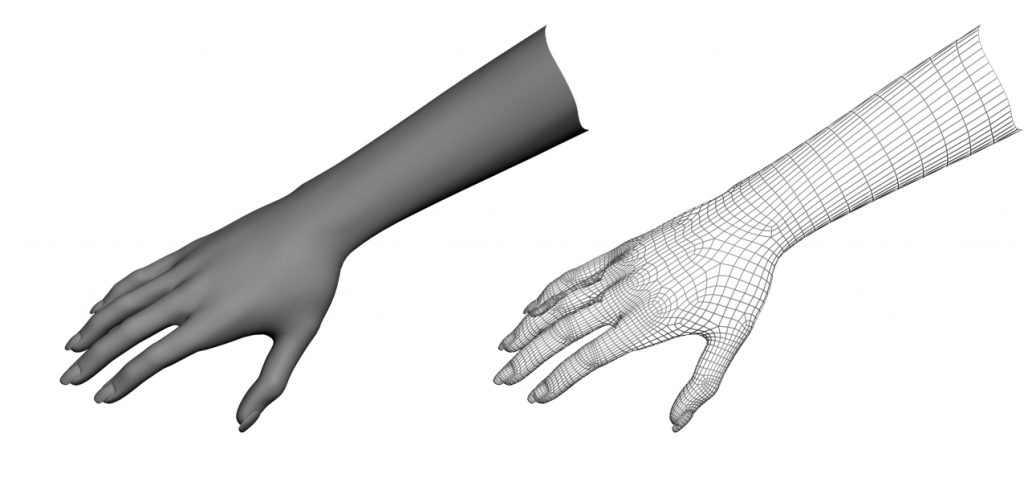 Eksempel på 3D-modell