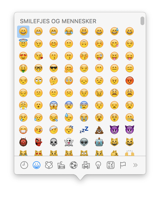 Emoji-menyen